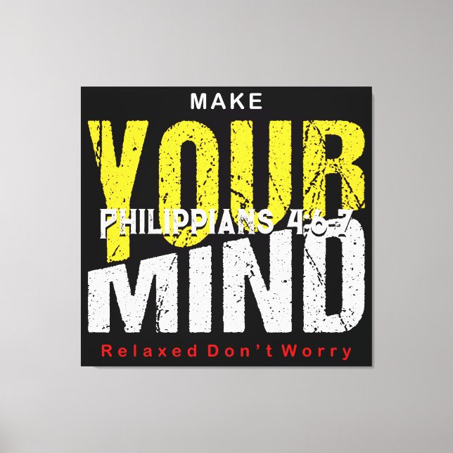 Keep or design your own -- Canvas (Gloss) Print (Front)