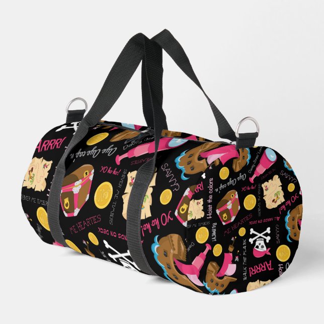 - Keep or design your own  duffle bag (Left Corner)
