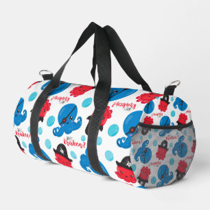 - Keep or design your own duffle bag