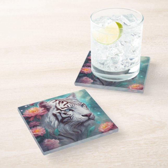 Keep or design your own  glass coaster (Angled)