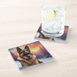 Keep or design your own  glass coaster