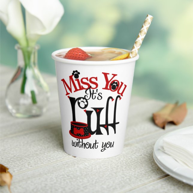 Keep or design your own :-) glass paper cups (Insitu)