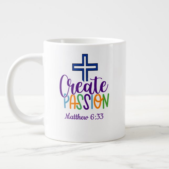 Keep or design your own -mug giant coffee mug (Left)