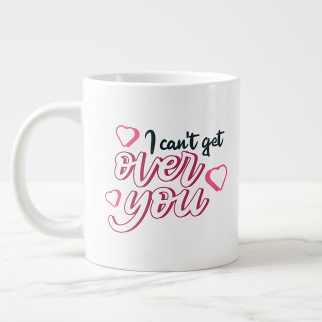 Keep or design your own -mug giant coffee mug (Left)