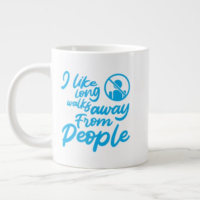 Keep or design your own -mug giant coffee mug (Left)