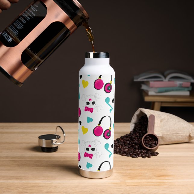 Keep or design Your Own :-) Water Bottle (22 oz) (Coffee)
