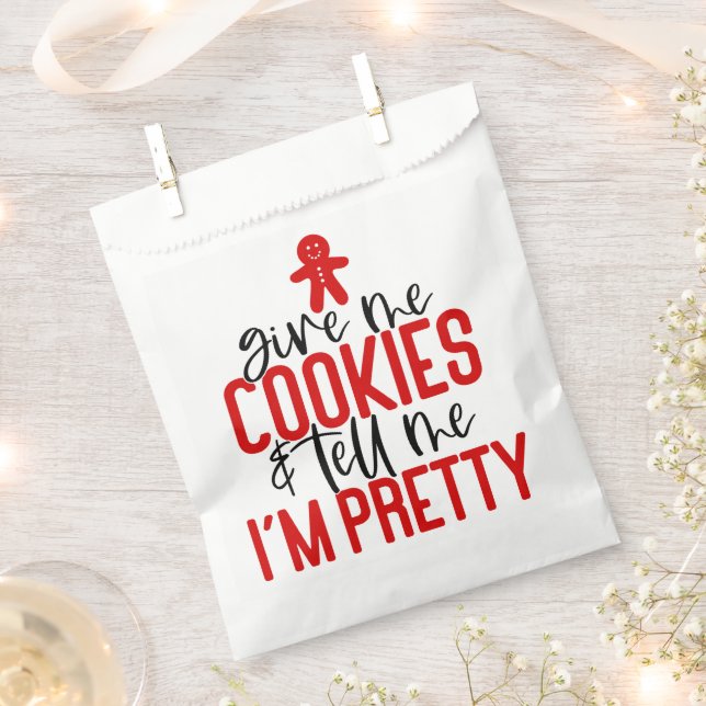 Keep or design your own -White Favour Bags (Clipped)