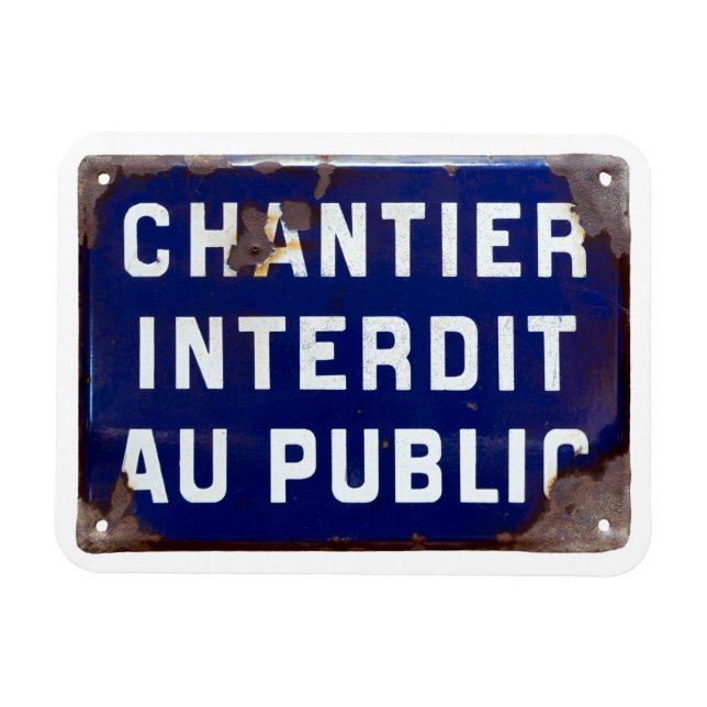 Keep Out! Magnet (Horizontal)