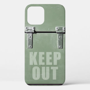 Keep out metal door Case-Mate iPhone case