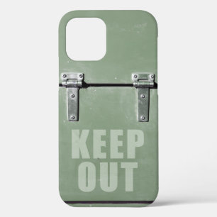 keep out metal door Case-Mate iPhone case