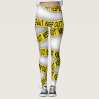 Keep out stay away do not cross police tape 3d