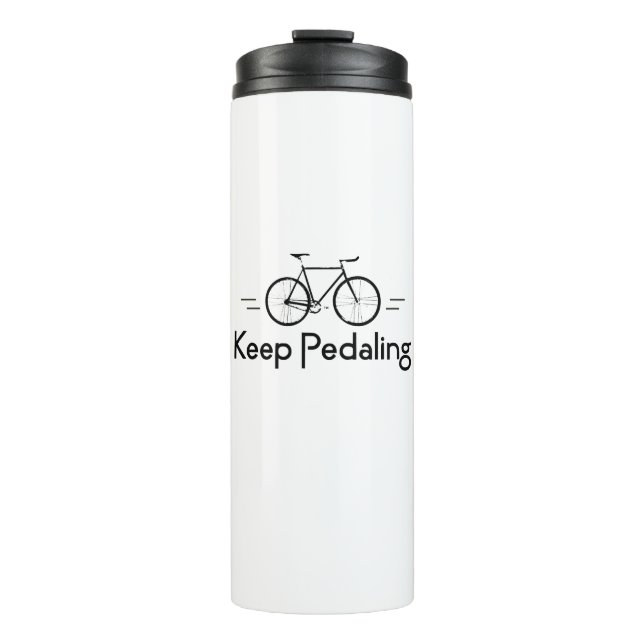 Keep Pedaling Bikes Thermal Tumbler (Front)