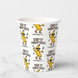 Keep Peelin Cloth Napkin Paper Cups