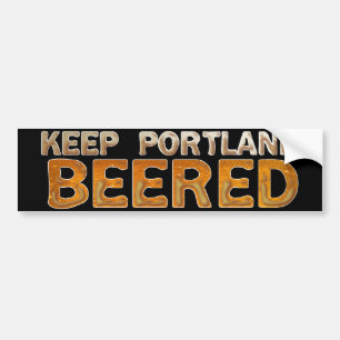 Keep Portland Beered 3 Bumper Sticker