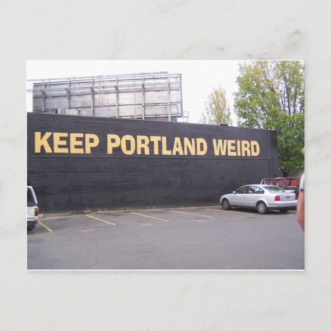Keep Portland Weird Postcard (Front)