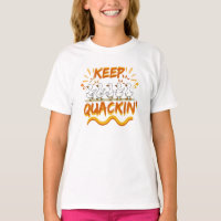 Keep Quackin' (Dancing) Funny Duck Pun