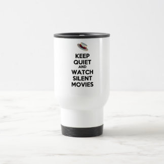 Keep Quiet and Watch Silent Movies Mug