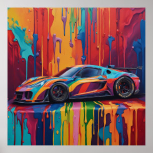 Keep Race Car or design your own Poster