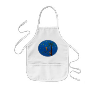 Keep Reaching Monkey Kid's Apron