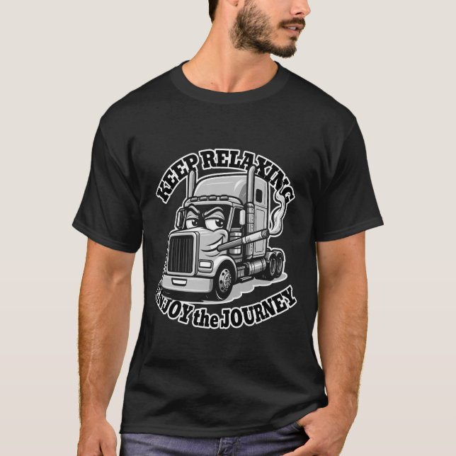 Keep Relaxing, Enjoy the Journey T-Shirt (Front)