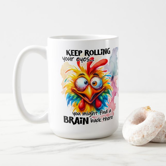 Keep Rolling Mug (With Donut)