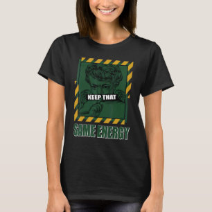 Keep Same Energy JD 1 Mid Sonics Noble Green Polle T-Shirt