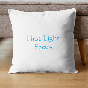 Keep Shining Bright Modern Script Cushion