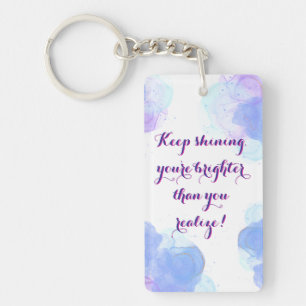 Keep Shining Key Chain