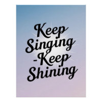 Keep Singing-Keep Shining option 2