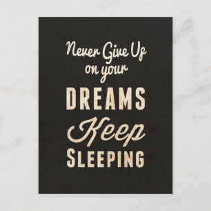 Keep Sleeping Postcard