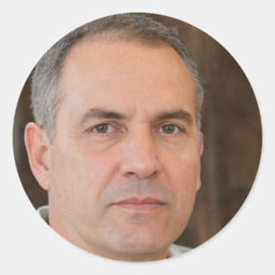 Keep Smiling Classic Round Sticker