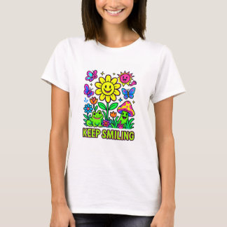 Keep Smiling Happy Nature T-Shirt
