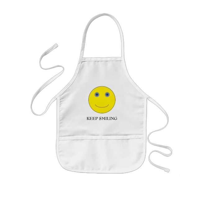 Keep Smiling Kids Apron (Front)