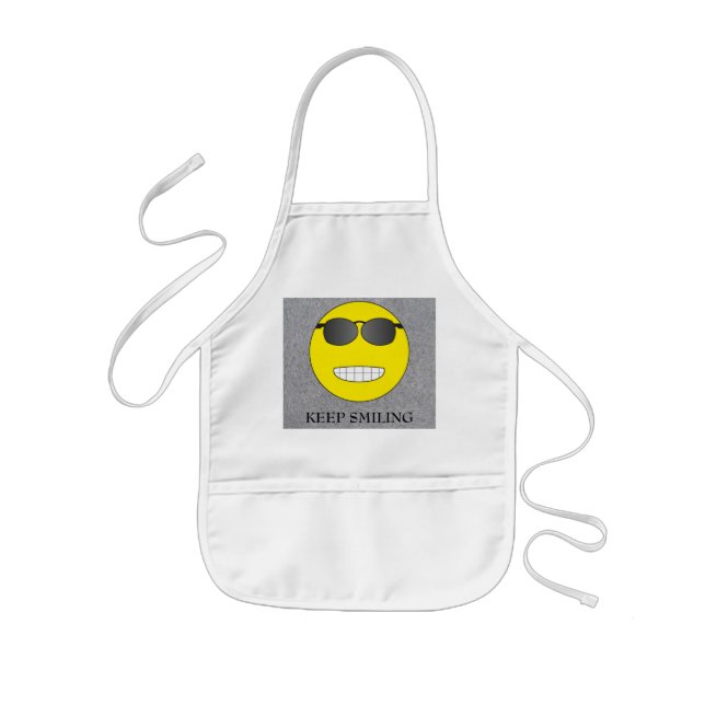 Keep Smiling Kids Apron (Front)