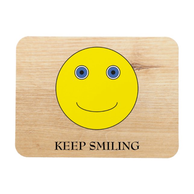 Keep Smiling Magnet (Horizontal)
