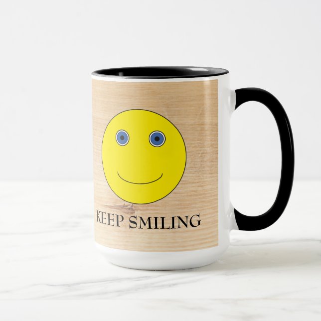 Keep Smiling Mug (Right)