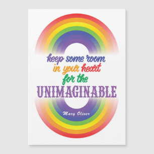 Keep some room in your heart for the unimaginable