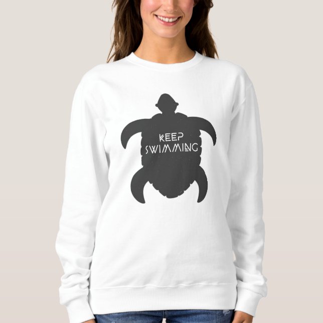 Keep Swimming Sweatshirt (Front)
