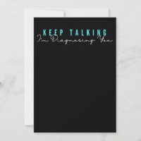 Keep Talking I'm diagnosing you retro vintage psyc