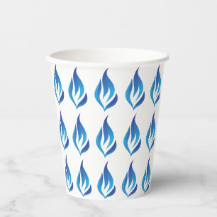 Keep the Blue Flame Lit Paper Cups