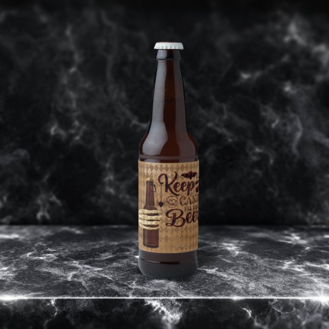 Keep The Candy, I'll Take Beer Beer Bottle Label (Creator Uploaded)