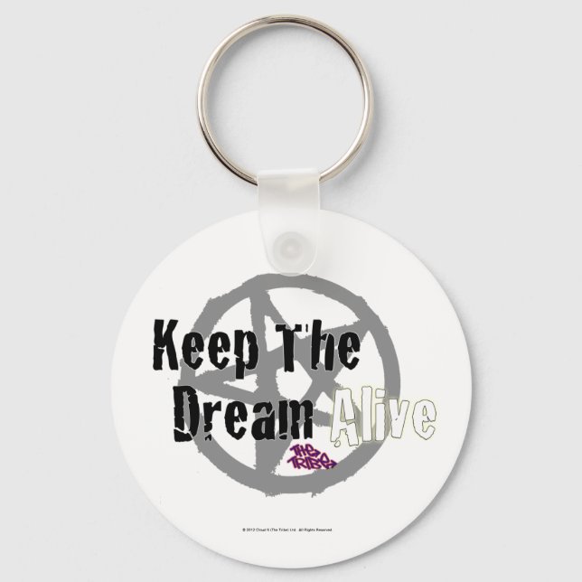 Keep The Dream Alive on Mall Rats Symbol Key Ring (Front)