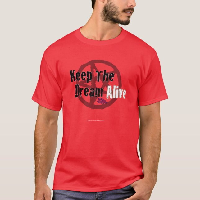 Keep The Dream Alive on Mall Rats Symbol T-Shirt (Front)
