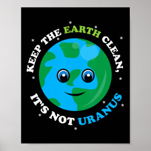 Keep The Earth Clean Earth Day Poster