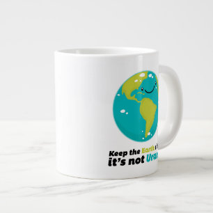 Keep The Earth Clean Large Coffee Mug