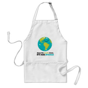 Keep The Earth Clean Standard Apron