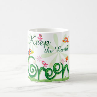 Keep the Earth Green Coffee Mug