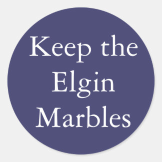 Keep the Elgin Marbles sticker