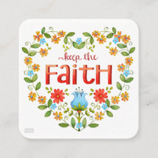 Keep the Faith • Business • Mummy • Bible Card