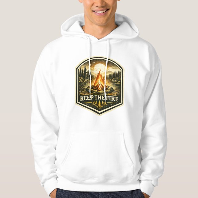 KEEP THE FIRE HOODIE (Front)